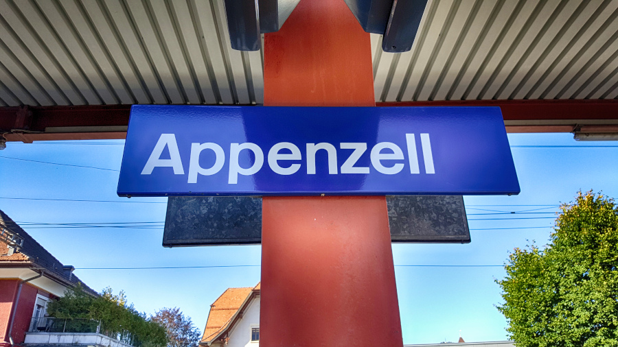 Appenzell Train Station